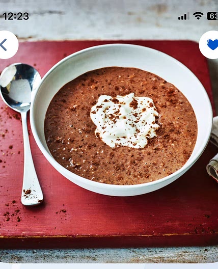Chocolate Porridge 