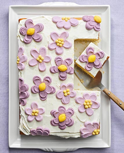 Lemon Lavender Poppy Seed Cake