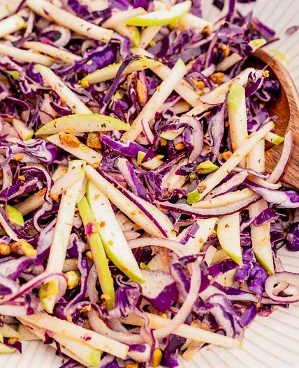 Cabbage Apple Slaw
