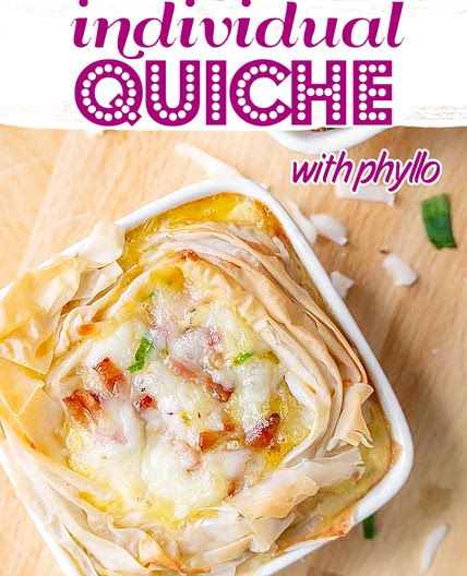 Elegant Individual Quiche