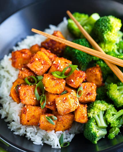 Sweet and Spicy Tofu Stir-Fry