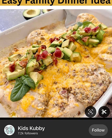 creamy ranch chicken bake