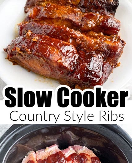 slow cooker country ribs