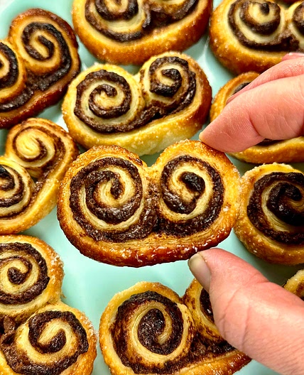 3 Ingredient Nutella Palmiers 
