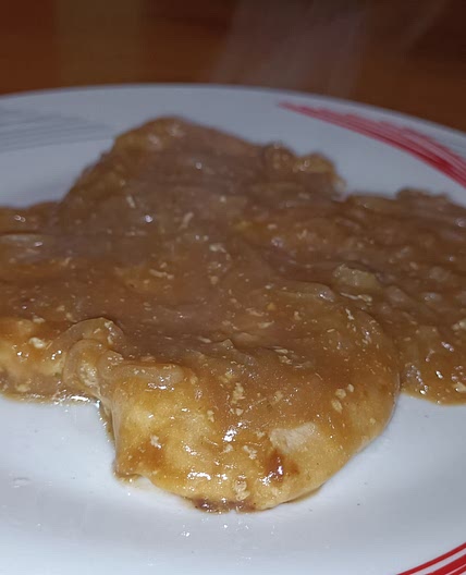 Petto di pollo con cipolla