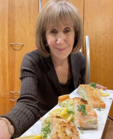 Love salmon but looking for a new recipe? Try stuffing it with c
