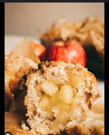 fitness apple muffin/muffim fitness de maçã