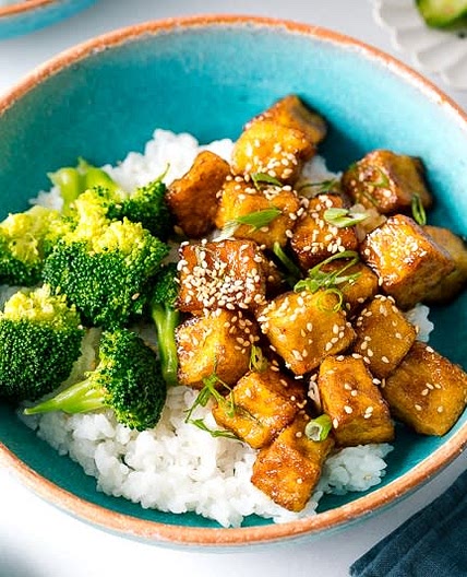 Teriyaki Tofu Bowls