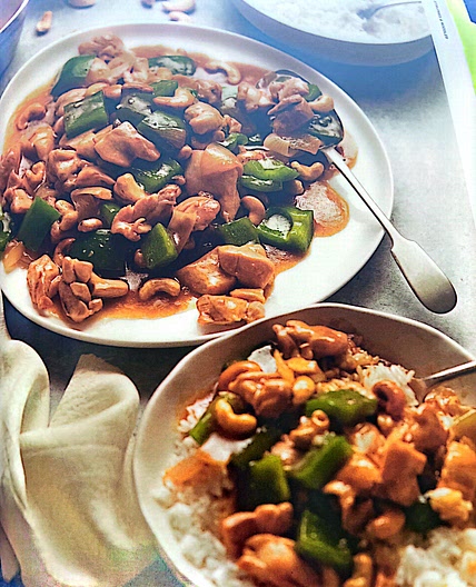 Cashew chicken 