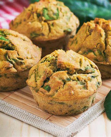 Avocado- Spinach Muffin
