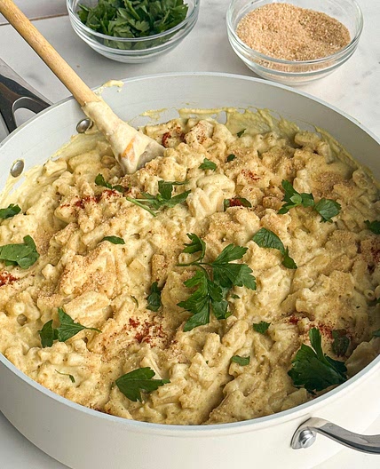 High-Protein Vegan Mac & Cheese