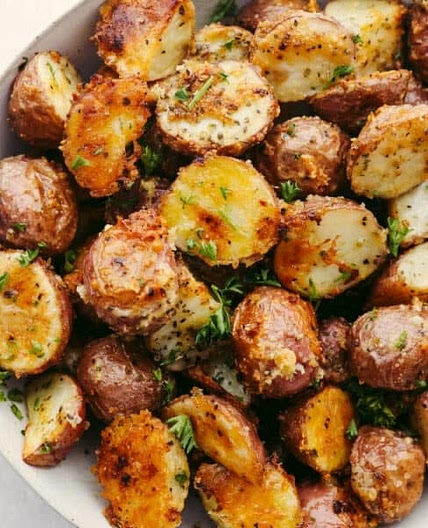 Parmesan Garlic Rosted Potatoes