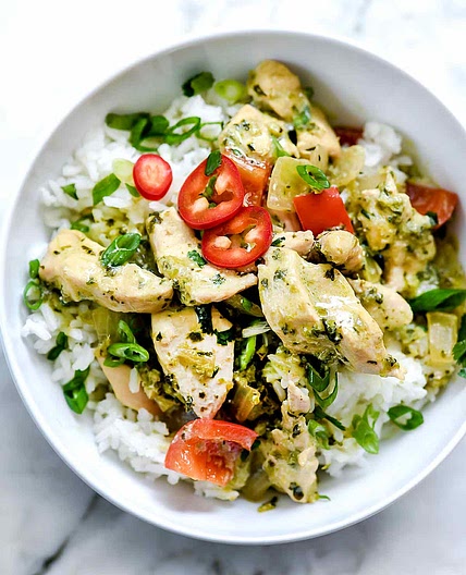 Thai Ginger Chicken and Rice
