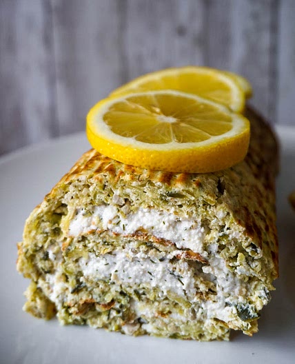 Feta Ricotta Zucchini Roll Recipe