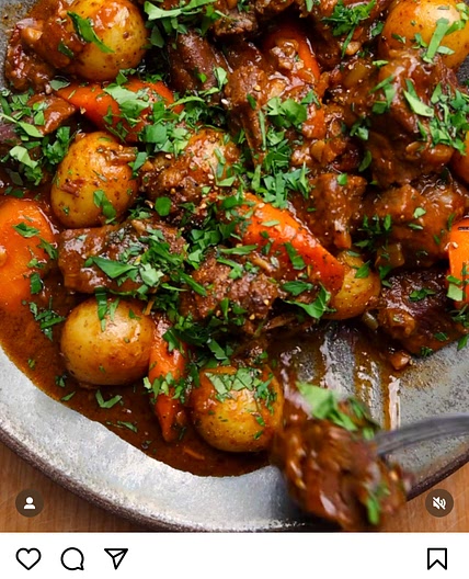 Beef & Guinness Stew 