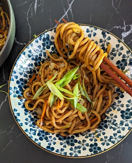 Spicy Vegetable Lo Mein