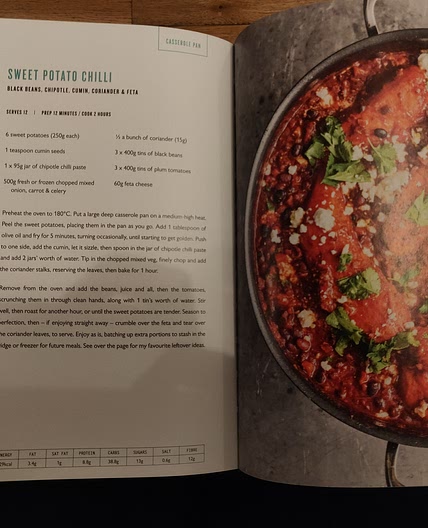Sweet potato chilli