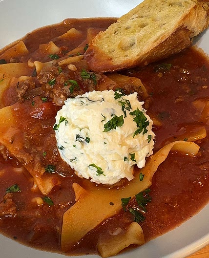 Lasagna Soup 