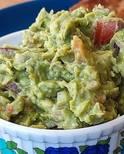 Guacamole and Tomato Dip (Vegan)
