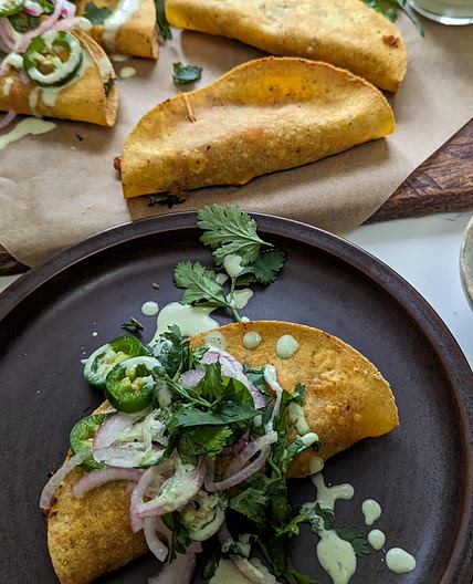 Crispy Chipotle Chicken Tacos