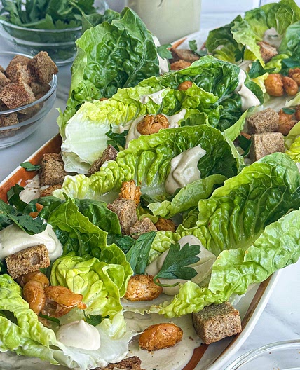 My Go-To Vegan Caesar Salad  