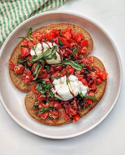 Burrata Bruschetta