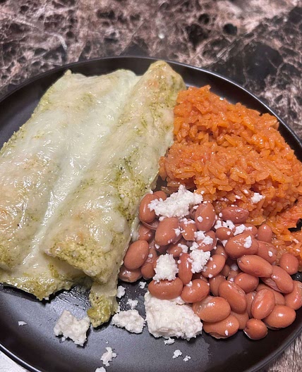Enchiladas Sucias