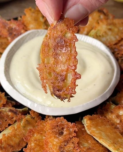 Crispy Parmesan Crusted Artichokes with Lemon Pepper Mayo