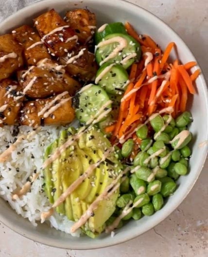 Salmon Rice Bowls