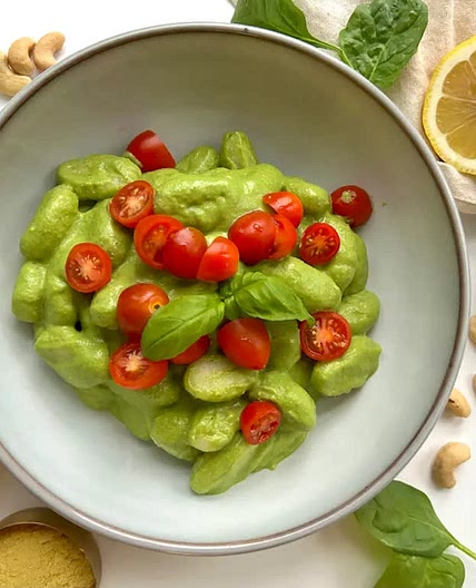 Creamy Pesto Gnocchi