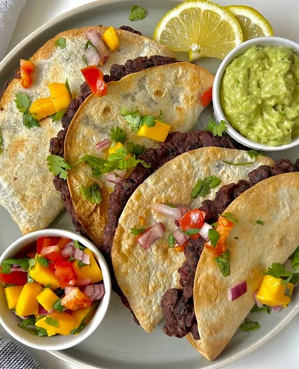 Crispy Black Bean Tacos