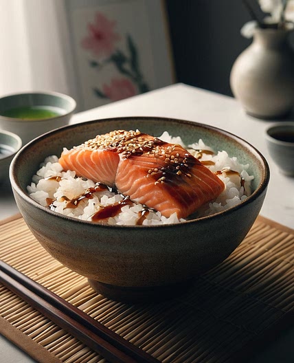 Salmon and Rice Bowl