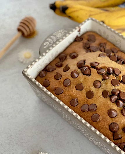 Easy One Bowl Banana Bread