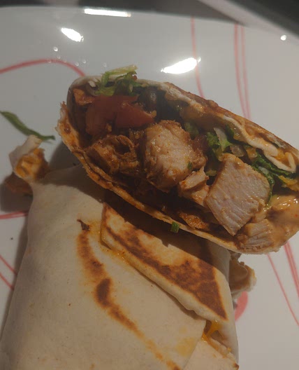 Chili Lime Chicken Burritos
