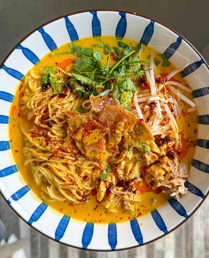 Golden Thai Curry Chicken Noodle Soup
