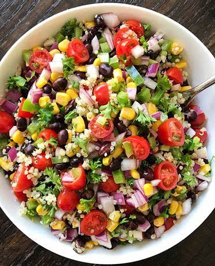 Quinoa and Black Bean Salad