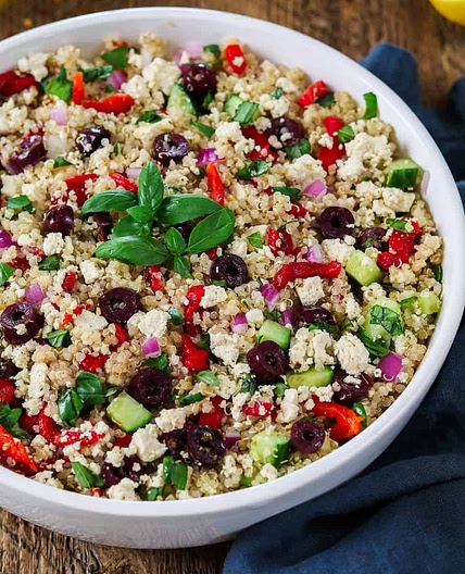 Mediterranean Quinoa Salad