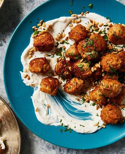 Moroccan-Spiced Chicken Meatballs