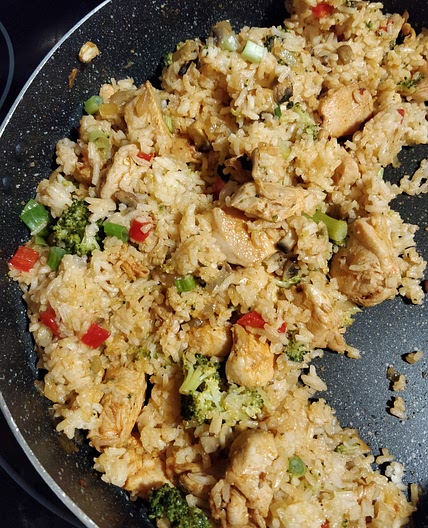 Delish Chicken Rice Korean