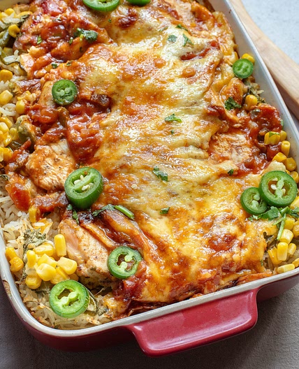 Jalapeno Popper Chicken Casserole