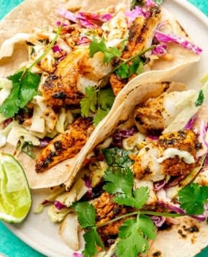 Blackened Chicken Tacos (AIP)