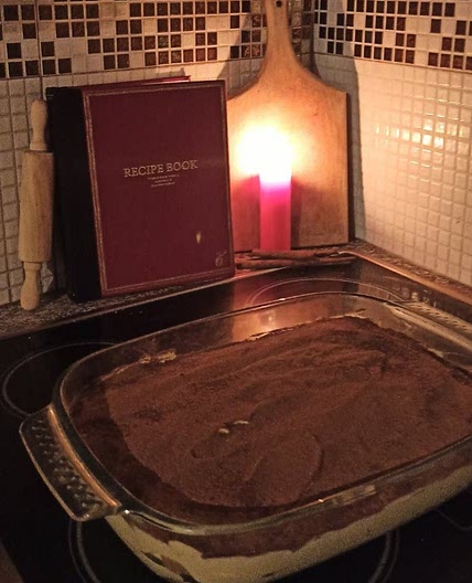 Italian traditional tiramisu