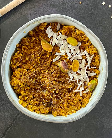 Golden Milk Quinoa Porridge