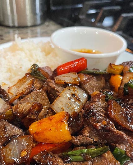 Shaking beef/Bò Lúc Lắc
