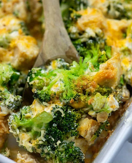 Low-Carb Chicken and Broccoli Casserole