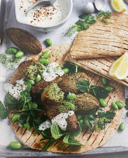 Green Falafel (Air Fryer)