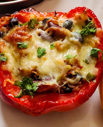 Vegetarian Stuffed Bell Peppers