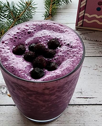 Lait frappé pain d'épices aux bleuets sauvages – Bel Âge