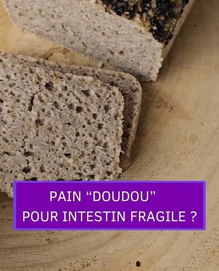 pain anti-inflammatoire (!) sans gluten (!) avec PEU d'ingrédients !