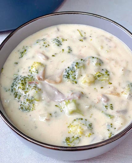 Dave's Cream of Broccoli and Mushroom Soup